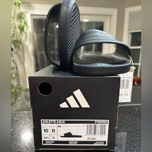 Adidas Adilette Aqua Black Sandals